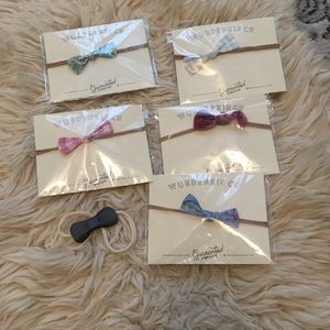 Wunderkin Co petal headband bows